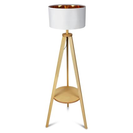 Lampada da terra 1xE27/40W/230V bianca