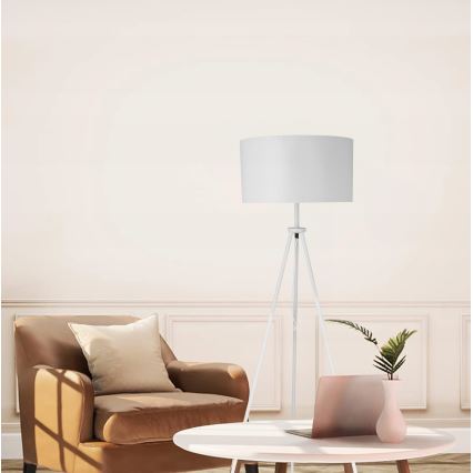 Lampada da terra 1xE27/40W/230V bianca