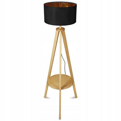 Lampada da terra 1xE27/40W/230V nera