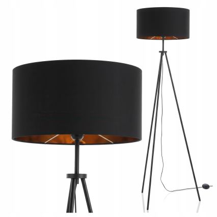 Lampada da terra 1xE27/40W/230V nera