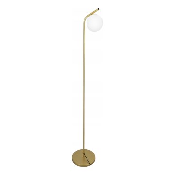 Lampada da terra 1xG9/40W/230V oro/bianco