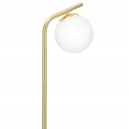 Lampada da terra 1xG9/40W/230V oro/bianco