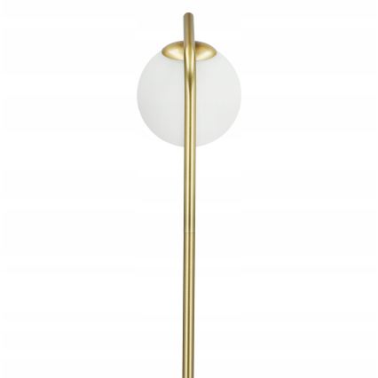 Lampada da terra 1xG9/40W/230V oro/bianco