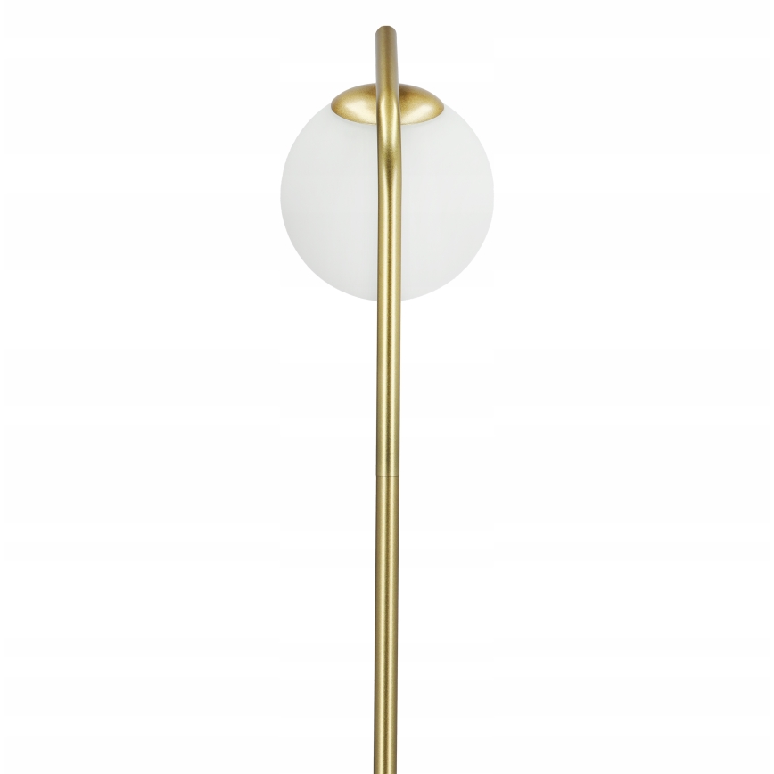 Lampada da terra 1xG9/40W/230V oro/bianco