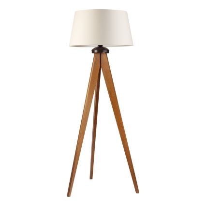 Lampada da terra AIDA 1xE27/15W/230V rovere/crema
