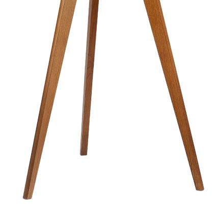 Lampada da terra AIDA 1xE27/15W/230V rovere/rafia