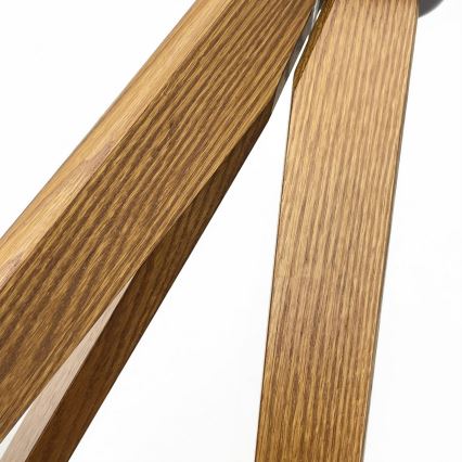 Lampada da terra AIDA 1xE27/15W/230V rovere/rafia