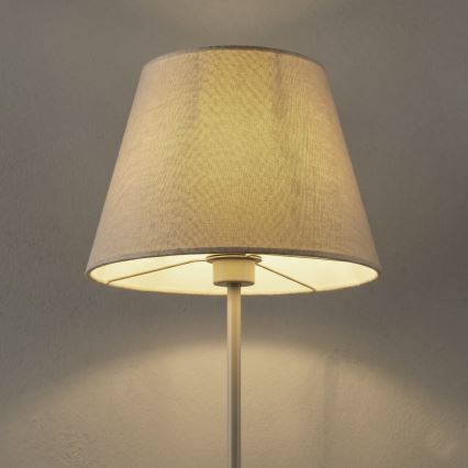 Lampada da terra ARDEN 1xE27/15W/230V beige