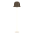 Lampada da terra ARDEN 1xE27/15W/230V beige/marrone