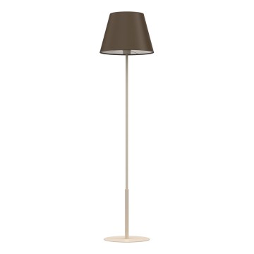 Lampada da terra ARDEN 1xE27/15W/230V beige/marrone
