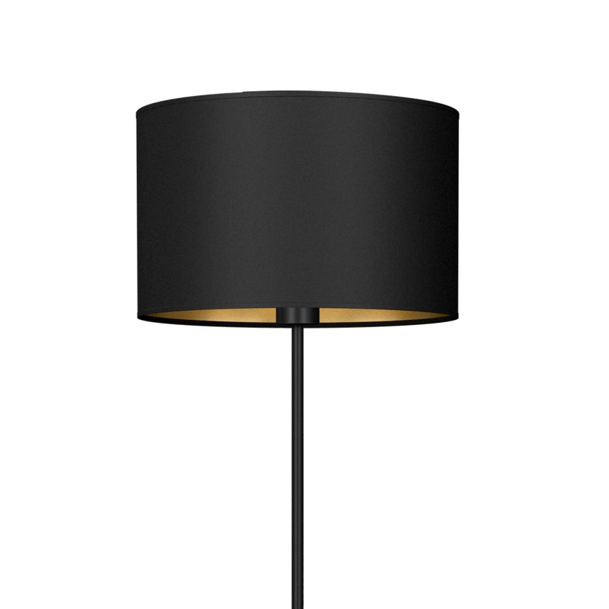 Lampada da terra ARDEN 1xE27/60W/230V nero/dorato