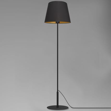 Lampada da terra ARDEN 1xE27/60W/230V nero/dorato