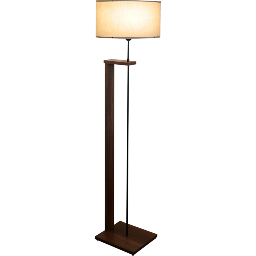Lampada da terra AYD 1xE27/40W/230V beige/marrone