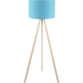 Lampada da terra AYD 1xE27/40W/230V blu/beige