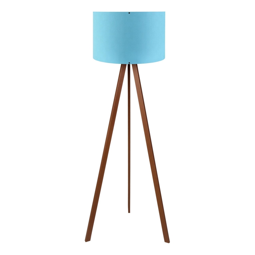 Lampada da terra AYD 1xE27/40W/230V blu/marrone