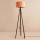 Lampada da terra AYD 1xE27/40W/230V marrone/arancione