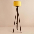 Lampada da terra AYD 1xE27/40W/230V marrone/arancione