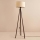 Lampada da terra AYD 1xE27/40W/230V marrone/beige