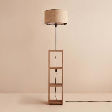 Lampada da Terra AYD 1xE27/40W/230V Marrone/Beige