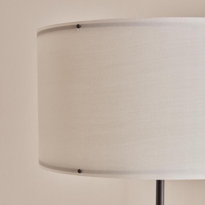 Lampada da terra AYD 1xE27/40W/230V marrone/bianca