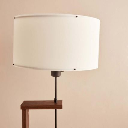 Lampada da terra AYD 1xE27/40W/230V marrone/bianca
