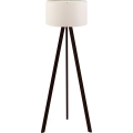 Lampada da terra AYD 1xE27/40W/230V marrone/bianca