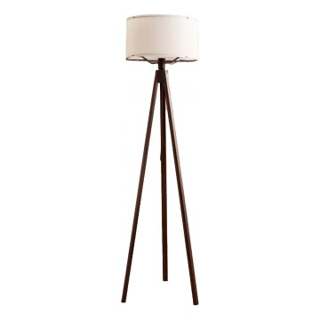 Lampada da terra AYD 1xE27/40W/230V marrone/bianco