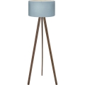 Lampada da terra AYD 1xE27/40W/230V marrone/blu