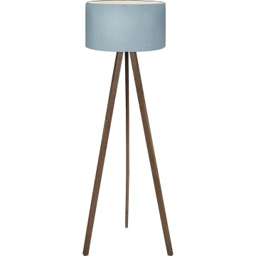 Lampada da terra AYD 1xE27/40W/230V marrone/blu