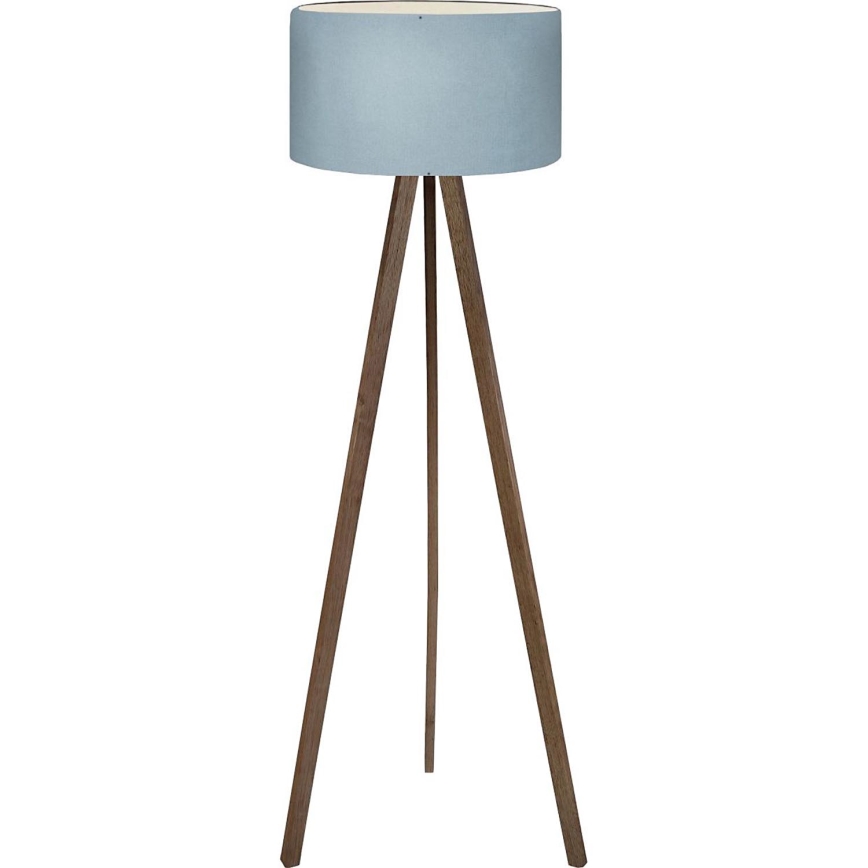 Lampada da terra AYD 1xE27/40W/230V marrone/blu