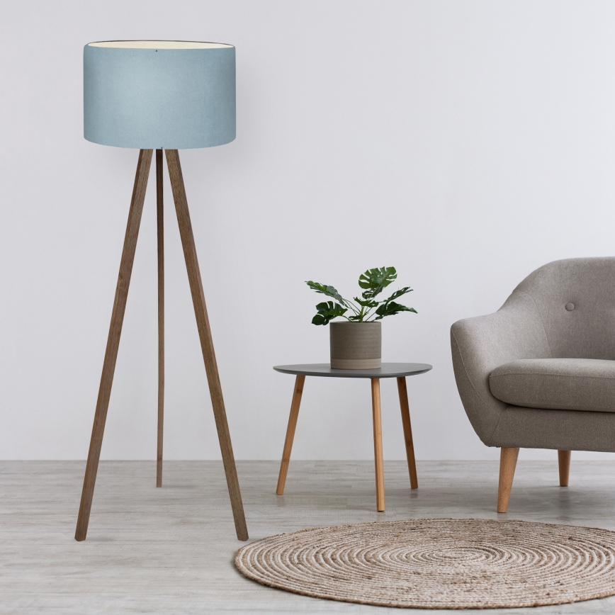 Lampada da terra AYD 1xE27/40W/230V marrone/blu