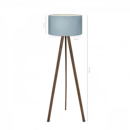 Lampada da terra AYD 1xE27/40W/230V marrone/blu