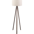 Lampada da terra AYD 1xE27/40W/230V marrone/crema