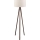 Lampada da terra AYD 1xE27/40W/230V marrone/crema