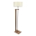 Lampada da terra AYD 1xE27/40W/230V marrone / crema