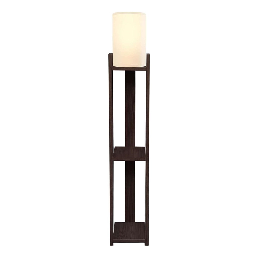 Lampada da terra AYD 1xE27/40W/230V marrone/crema