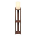 Lampada da terra AYD 1xE27/40W/230V marrone/crema
