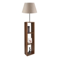 Lampada da terra AYD 1xE27/40W/230V marrone/grigio