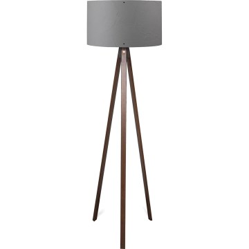 Lampada da terra AYD 1xE27/40W/230V marrone/grigio