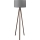 Lampada da terra AYD 1xE27/40W/230V marrone/grigio
