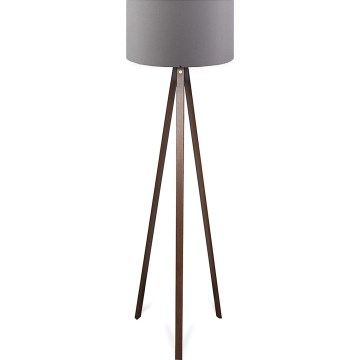 Lampada da terra AYD 1xE27/40W/230V marrone/grigio
