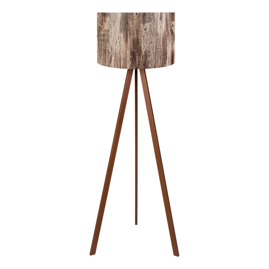 Lampada da terra AYD 1xE27/40W/230V marrone