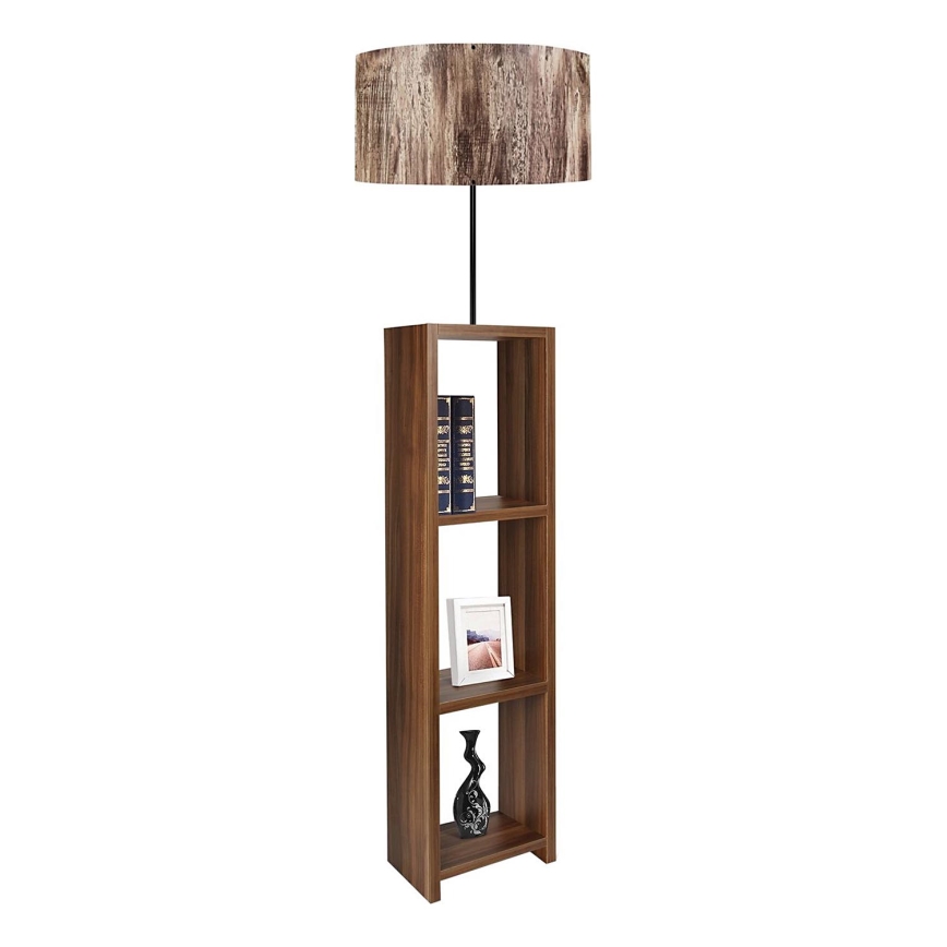 Lampada da terra AYD 1xE27/40W/230V marrone