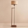 Lampada da terra AYD 1xE27/40W/230V marrone