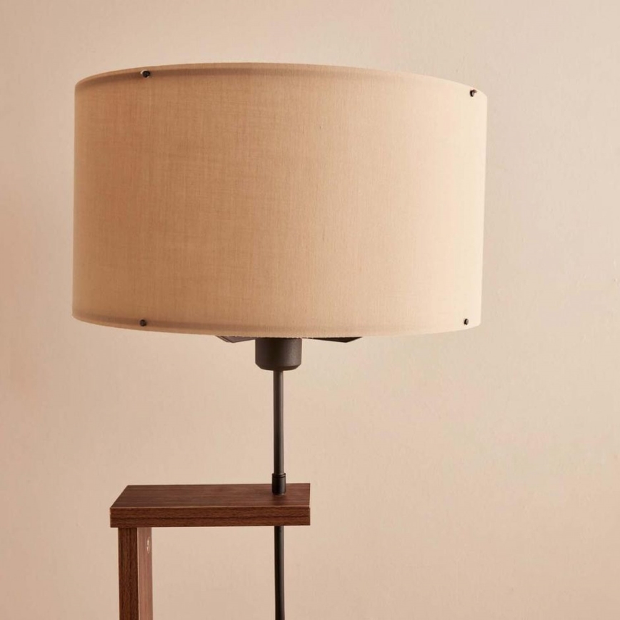 Lampada da terra AYD 1xE27/40W/230V marrone