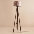 Lampada da terra AYD 1xE27/40W/230V marrone/multicolore