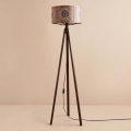 Lampada da terra AYD 1xE27/40W/230V marrone/multicolore