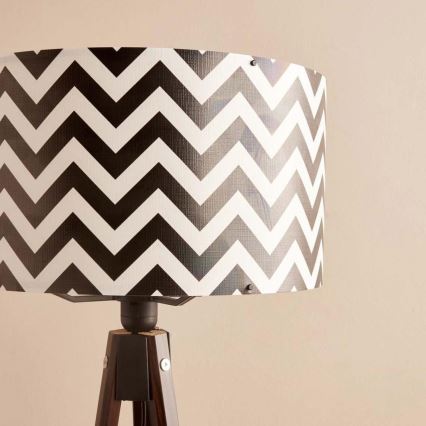 Lampada da terra AYD 1xE27/40W/230V marrone/nero/bianco