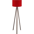 Lampada da terra AYD 1xE27/40W/230V Marrone/Rossa