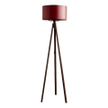 Lampada da terra AYD 1xE27/40W/230V marrone/rossa
